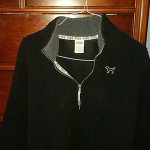 Victoria Secret PINK Sherpa Boyfriend Sweater